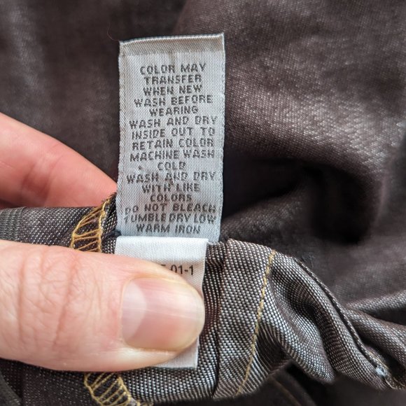 y2k Vintage Shimmer Mini Skirt Brown size 8 - Picture 6 of 12